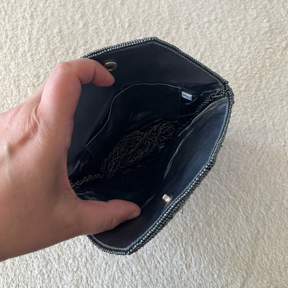 Vintage 1980s Beaded Octagon Clutch – Art Deco Glam - Picture 8 of 12